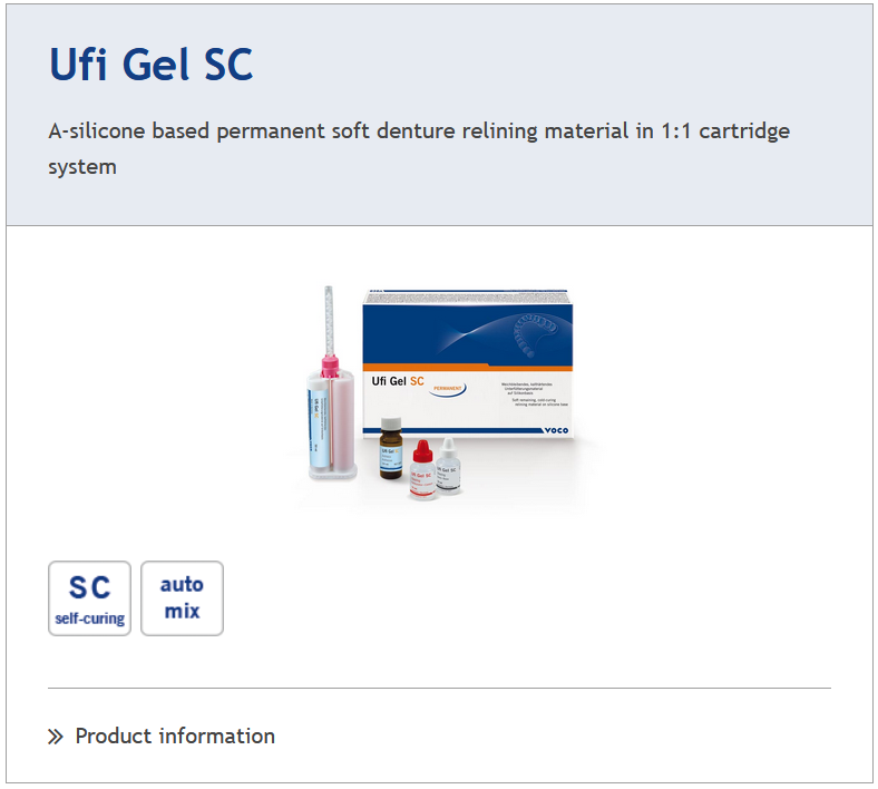 Ufi Gel SC Website